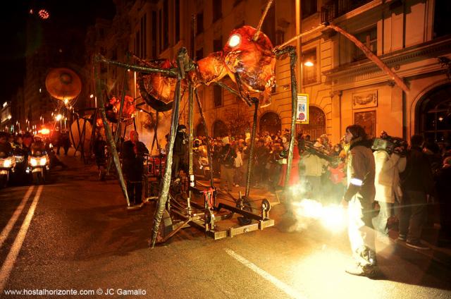 Carnaval de Madrid en Gran Via. Madrid Carnival 0076